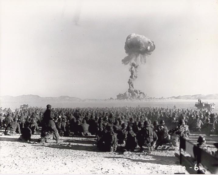 A number of nuclear tests have been made in America since history and this one's blasted way back in 1950's. (Courtesy: Wikimedia Commons)