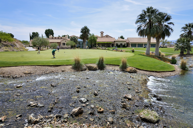 Cascata Golf Course is one of the most-played golf courses and a favorite stop of Las Vegans. (Courtesy: Las Vegas Review-Journal)