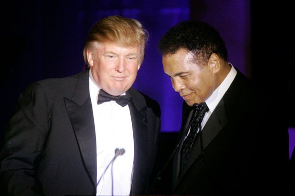 Donald Trump and Muhammad Ali had been great friends since Trump started liking boxing at Ali's famous fight with Joe Frazier in 1971. (Courtesy: Associated Press)