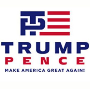 Trump Pence logo - Make America Great Again