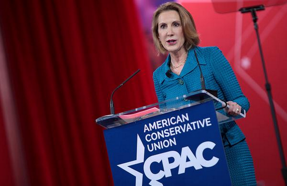 Carly Fiorina signs Taxpayer Protection Pledge