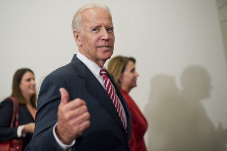 Biden has plenty of credentials and credibility but being vice president for eight years has its downside. (Photo by Tom Williams, CQ Roll Call)